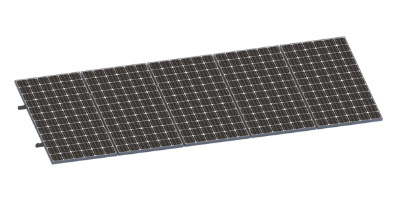 Epcom Kit De Minirieles VEKTORMINIKIT1X5, para Panel Solar 1 x 5, VEKTORMINI/ EPL-ECN2-35R/EPL-MCN2-35R, 1 Pieza 