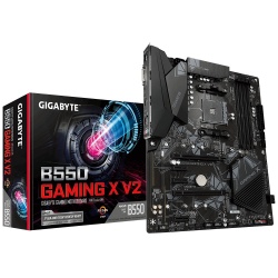 Tarjeta Madre Gigabyte B550 Gaming X V2, ATX, Socket AM4, AMD B550, 128GB DDR4, HDMI para AMD  