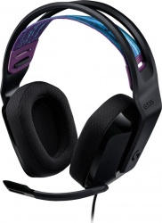 Logitech Audífonos Gamer G335 para PC/Xbox/PS4/Nintendo Switch, Alámbrico, 3.5mm, Negro 