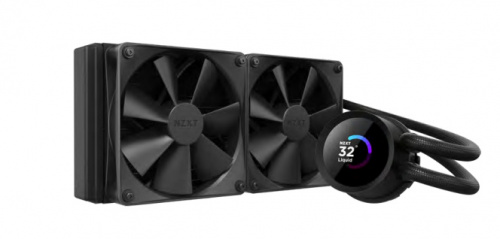 NZXT Kraken 240 Enfriamiento Líquido para CPU, 2x 120mm, hasta 1800RPM, Negro  
