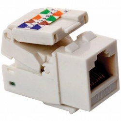 Steren Jack de Red Cat5e, RJ-45, Marfil 