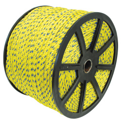 Surtek Cuerda de Polipropileno 138206, 16mm, 400 Metros, Amarillo/Azul 