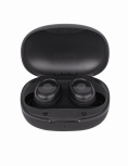 TechZone Audífonos Intrauriculares con Micrófono TZWS03, Inalámbrico, Bluetooth, USB-C, Negro