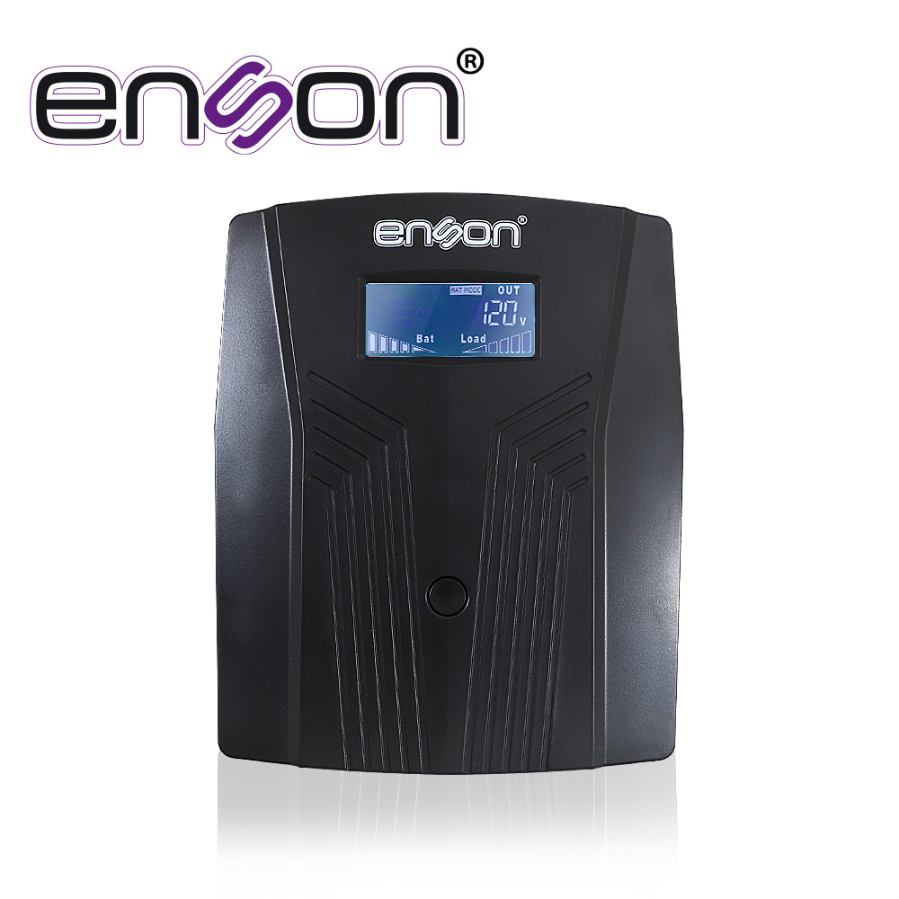 No Break Enson ENS-EA2150 Línea Interactiva, 900W, 1500VA, Entrada 80-150V, Salida 120, 6 Contactos