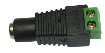 Provision-ISR Adaptador de Alimentación PR-C09, DC Hembra, Negro/Verde, 10 Piezas