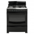Acros Estufa y Horno de Gas de 30" AF5333B, 6 Quemadores, Negro  2