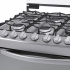 Acros Estufa y Horno de Gas 30" AF6423D, 6 Quemadores, Platino  6