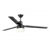 Coolfan Ventilador de Techo Torbellino, 3 Velocidades, 54", Negro  1