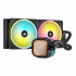 Corsair iCUE Link H115i RGB AIO Enfriamiento Líquido para CPU, 2x 140mm, hasta 2000RPM, Negro   6