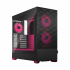 Gabinete Fractal Design Pop Air, Midi-Tower, ATX/Micro-ATX/Mini-ITX, USB 3.0, sin Fuente, 3 Ventiladores Instalados, Negro/Magenta   1