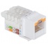 Intellinet Jack de Red Cat6 UTP, RJ-45, Blanco  2